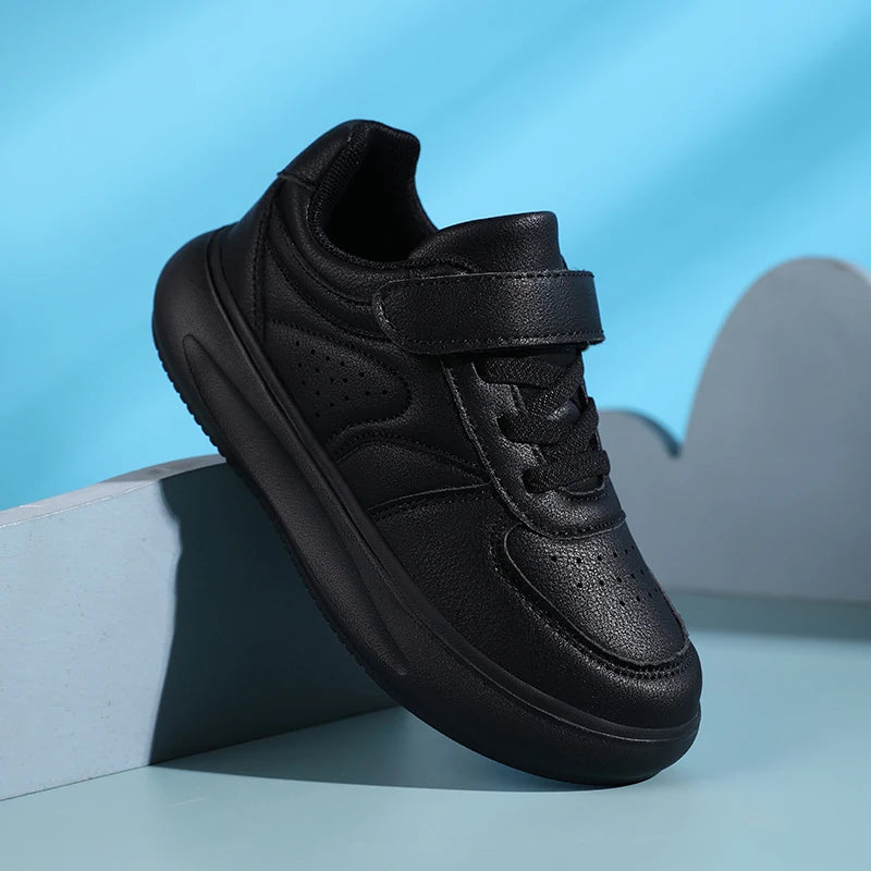 7-13 Boys Shoes Sneakers Fashion Black White Shoes for Kids Girls .