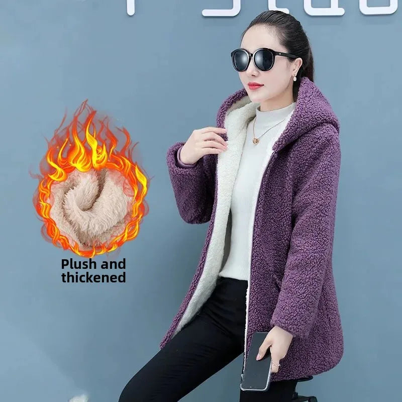 Hot Sale Of The Season New Korean Style Loose Fleece.