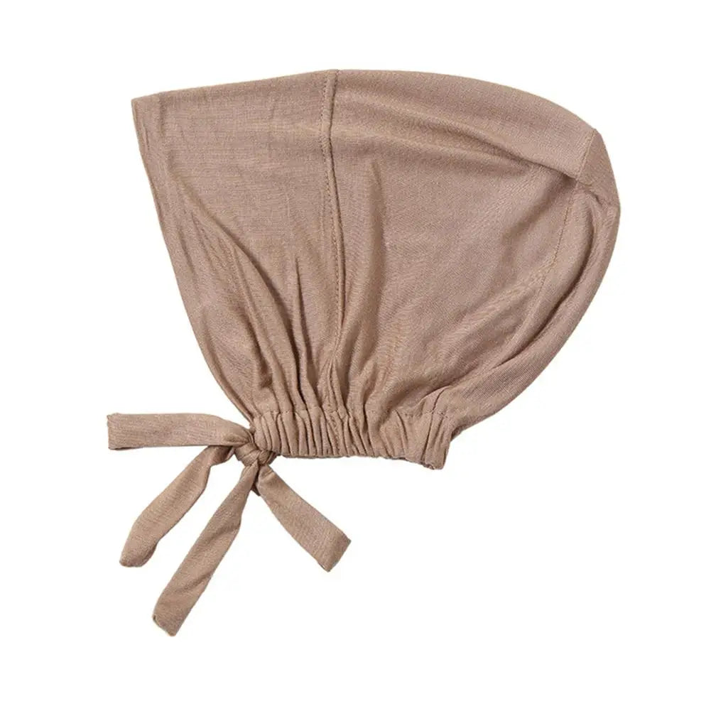 Womens Muslim Stretch Turban Cap Soft Modal Muslim.