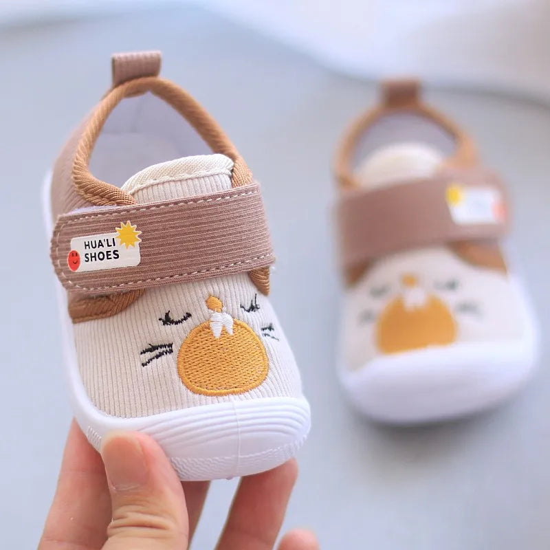 Infant Kids Baby Cartoon Anti Kicking Functional Shoe.