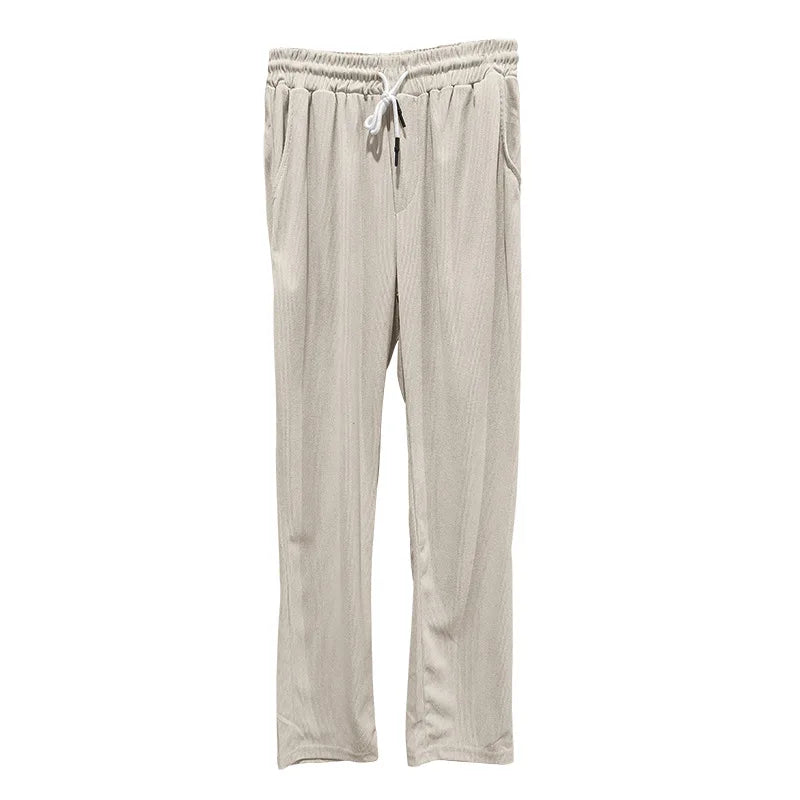 Casual Mens Corduroy Suits Short Sleeve Zipper Polo Shirts And Pants Mens Two Piece Sets Streetwear 2024 Summer Fashion Outfits