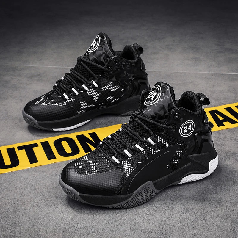 Kids Basketball Shoes Boys Sneakers Non-slip Child .