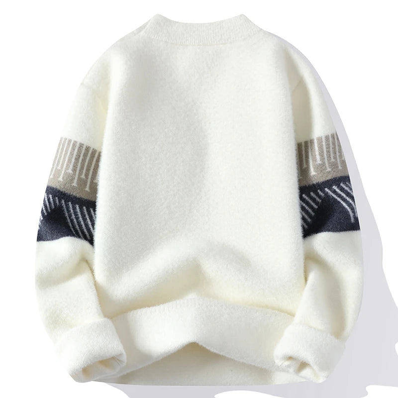 Fall Mens Christmas Cashmere Sweater O Neck Men .