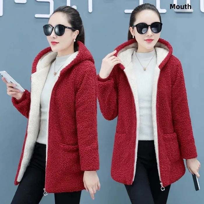 Hot Sale Of The Season New Korean Style Loose Fleece.