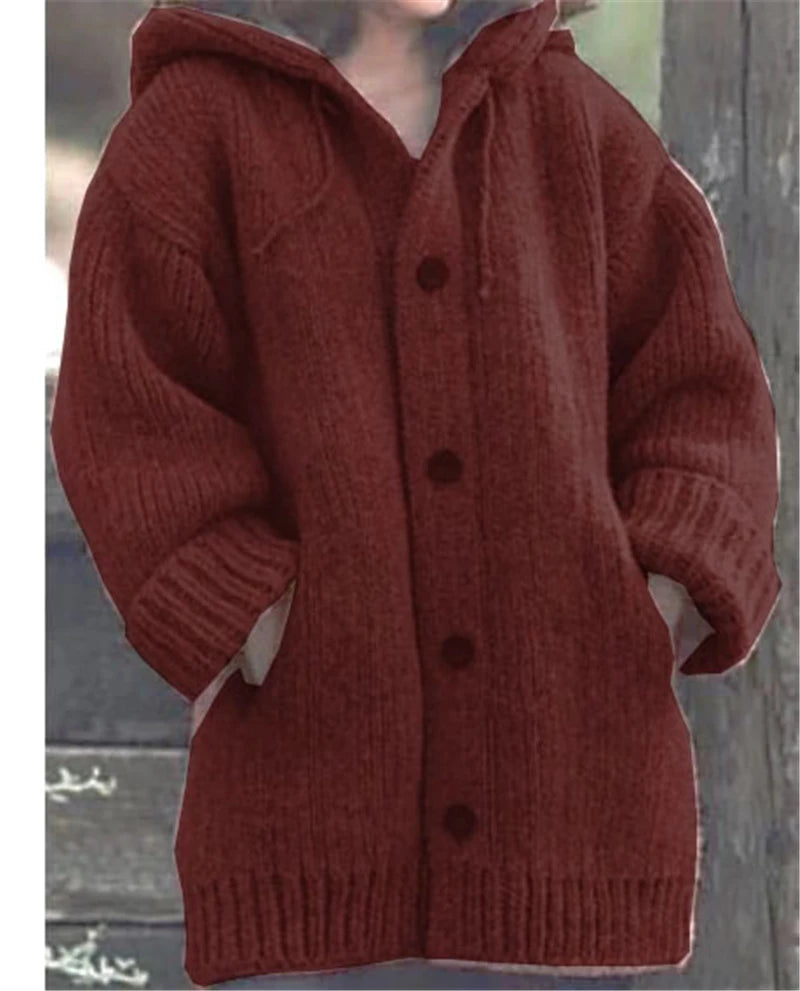 Fashion Warm Autumn Winter Sweater Long Sleeve Cardigans .