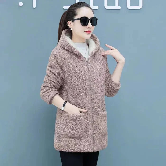 Hot Sale Of The Season New Korean Style Loose Fleece.