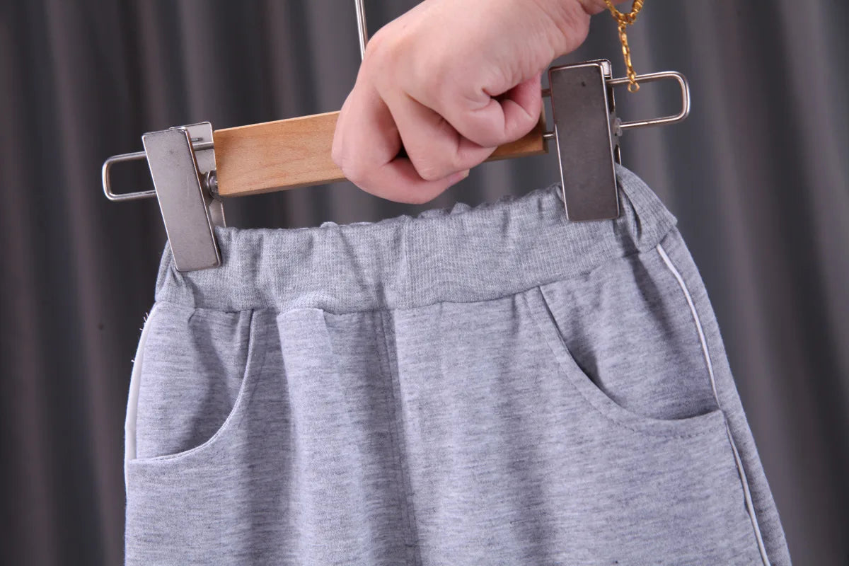 Baby Baseball Clothing Sets Boys Letter Cartoon Suit Spring.