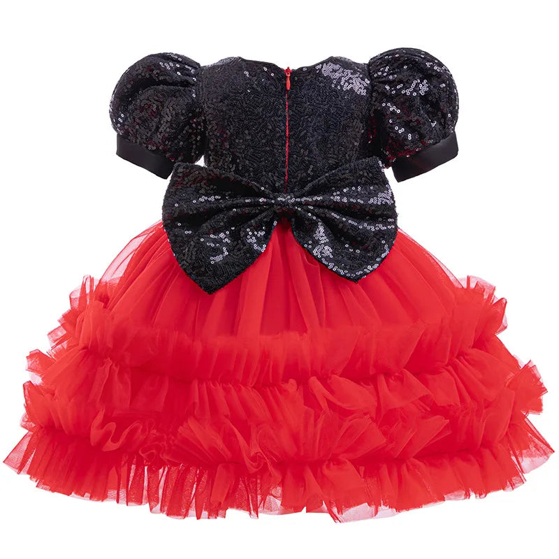 Little Girl Mickey Dress Toddler Kids Minnie Cosplay .