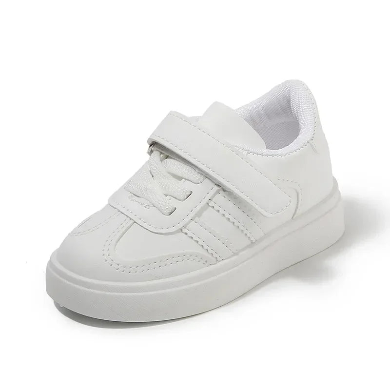 Kids Sports Shoes for School Boys Girls White Shoes.