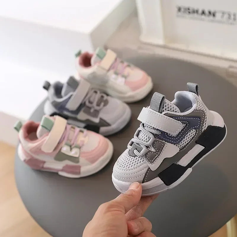Kids Sports Shoes New Boy' Soft Sole Antiskid Shoes 1-3Year Old .