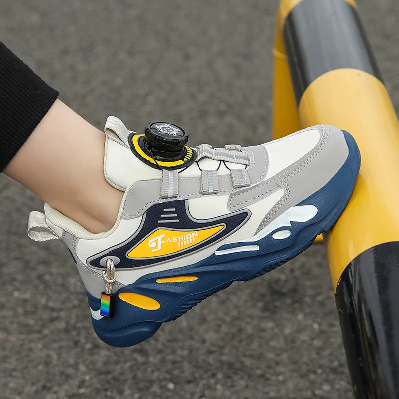 Summer Children Sneakers Breathable 5-16Years Boys' Running Shoes.