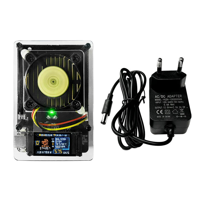 NMAxe Bitcoins NMMiner Official Ultra BM1366 ASIC Chip Solo.