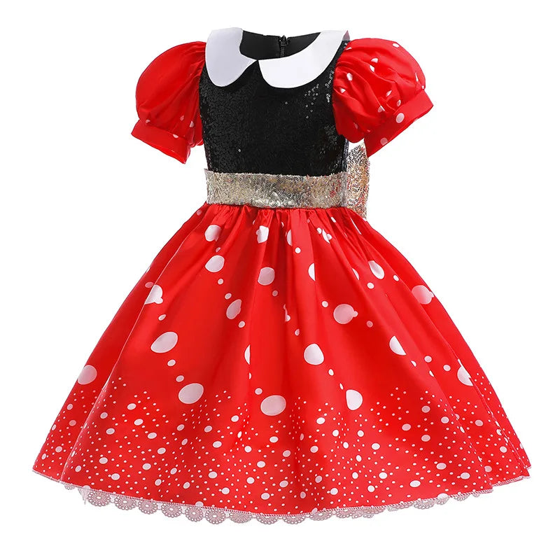 Little Girl Mickey Dress Toddler Kids Minnie Cosplay .