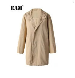 EAM Green Brief Blazer Women Big Size Casual .