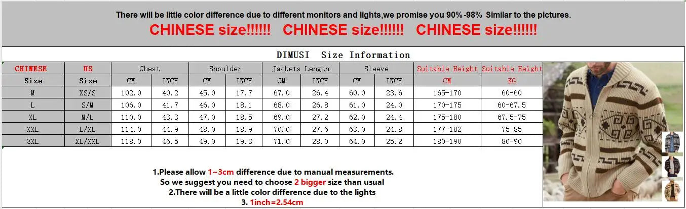 Winter Men's Cardigan Sweaters Fashion Male Knitted Sweater .