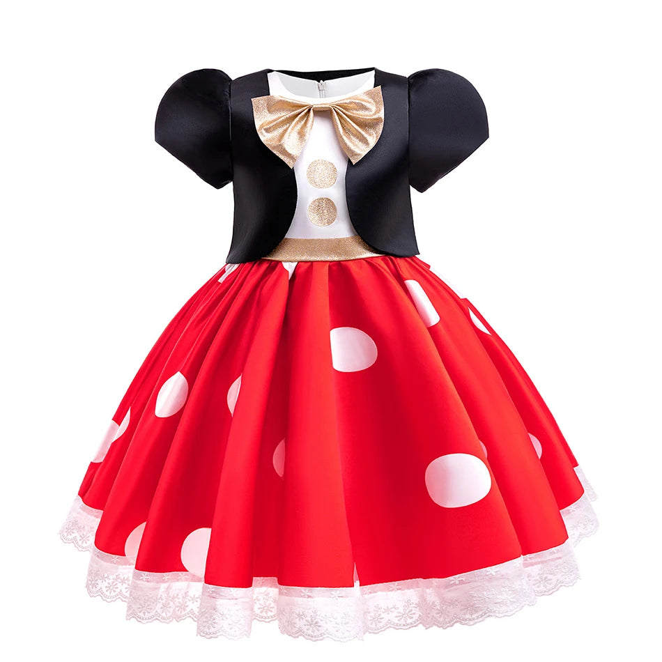 Little Girl Mickey Dress Toddler Kids Minnie Cosplay .