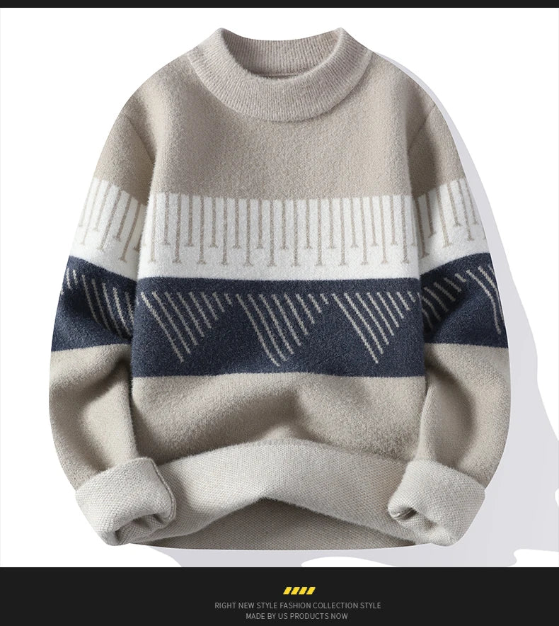 Fall Mens Christmas Cashmere Sweater O Neck Men .