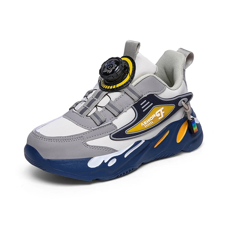 Summer Children Sneakers Breathable 5-16Years Boys' Running Shoes.