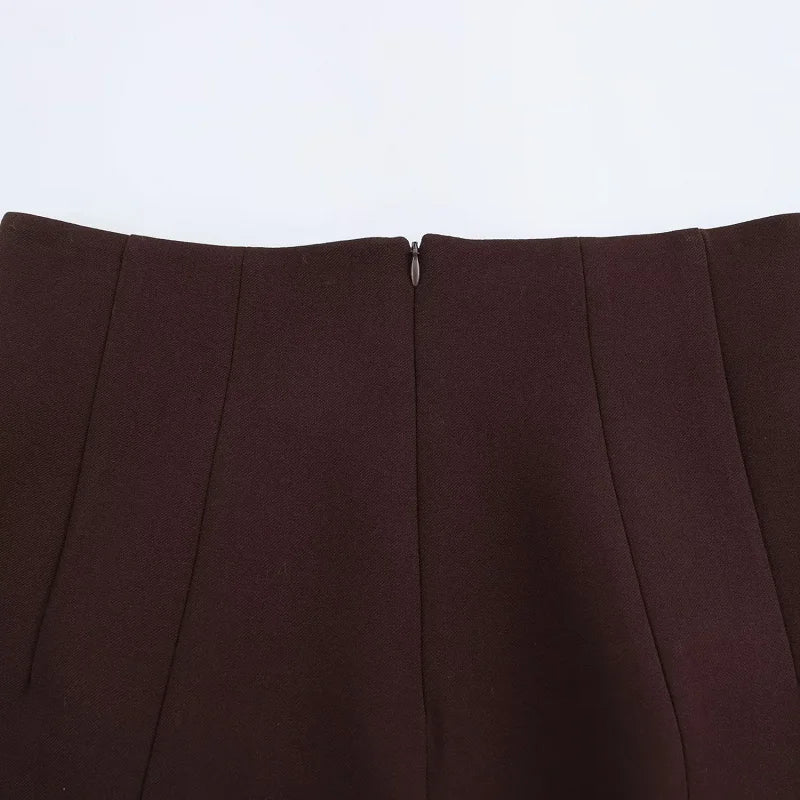 HXAO Elegant Skirts Set For Women's 2 Pieces Outfit.