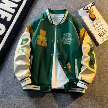 New Handsome Baseball Jackets for Men .