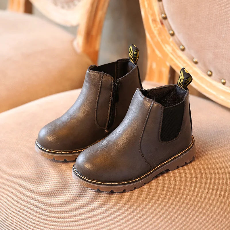 Kids Casual Boots Non-slip Wear-resistant Children Shoes.