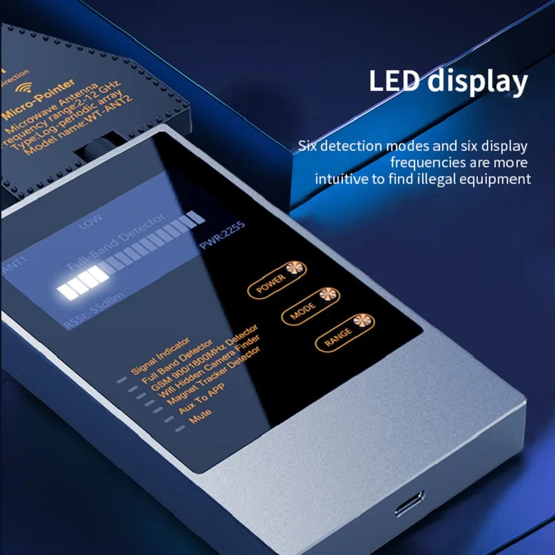 Wiretapping Bug Mini Spy Gadgets Detector Antiradar.