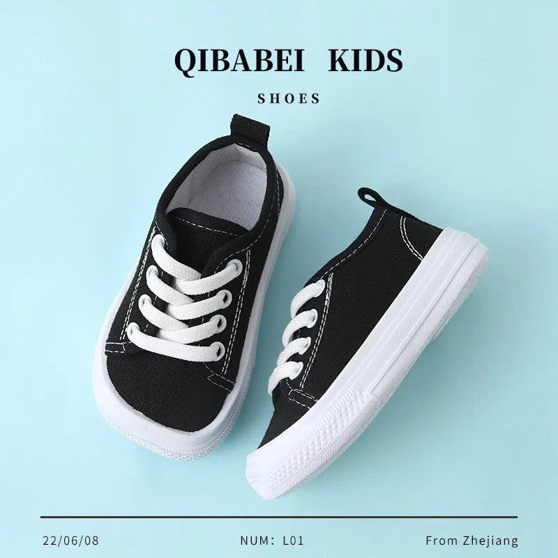 Zapatillas Kid Shoe Autumn New Boy Sport Shoes Solid Color Simple Kid Shoes .