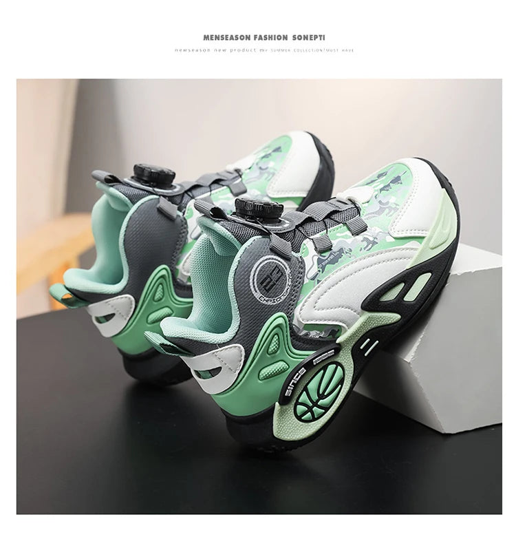 Kids Basketball Shoes Boys Girls Fashion Sneakers .