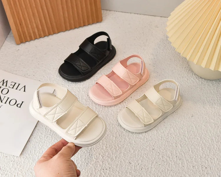 Kids Beach Shoes Casual Soild Color Boys Girls Sandals .