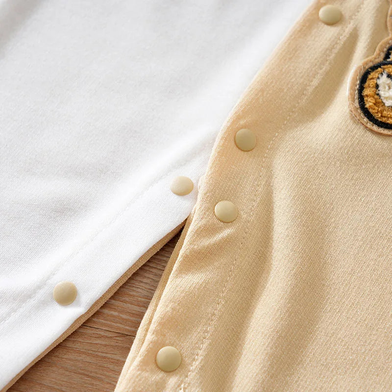 Baby Cartoon Jumpsuit Spring And Autumn Long Sleeved.