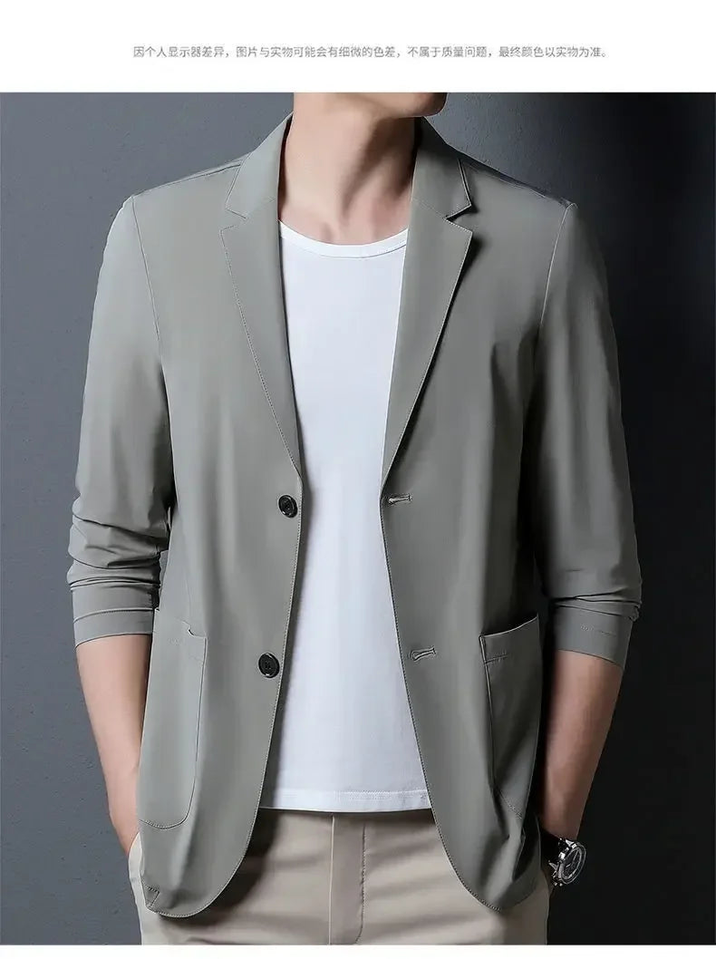 High-end Single Thin Ultra-light Stretch New Jacket.