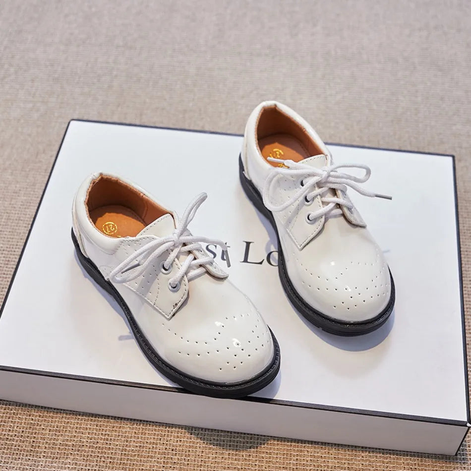 Kid Shoes For Boys PU Leather Shoes For Kids Wedding .