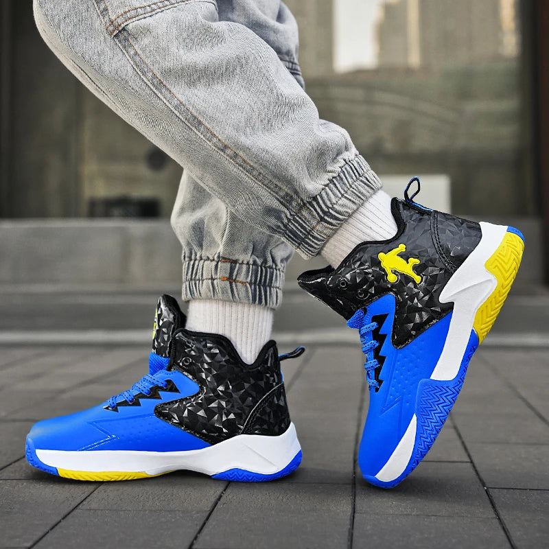 Children Basketball Shoes For Boys Girls Trainers High .