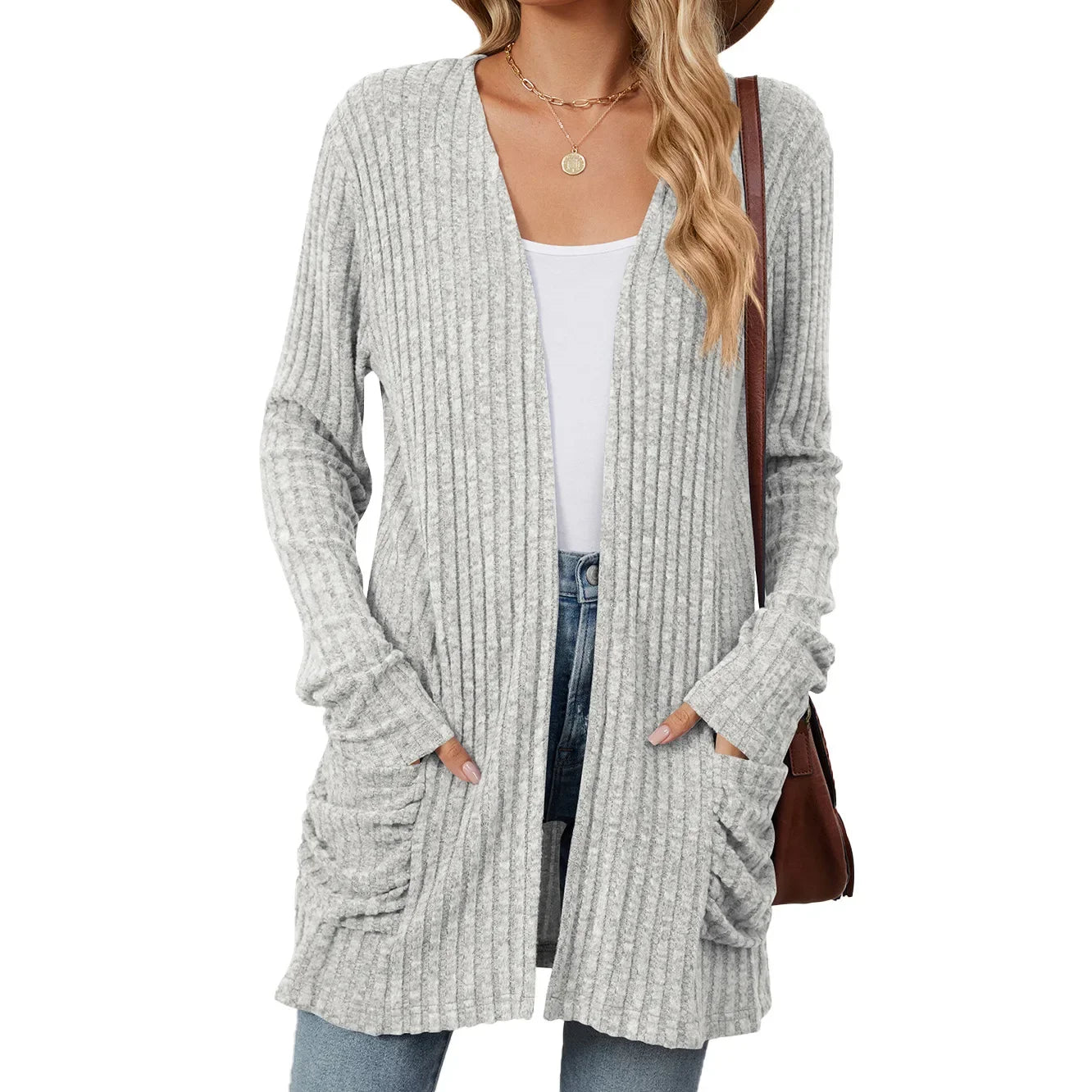 Harajuku Women Basic Jacket Cardigans Autumn Casual .