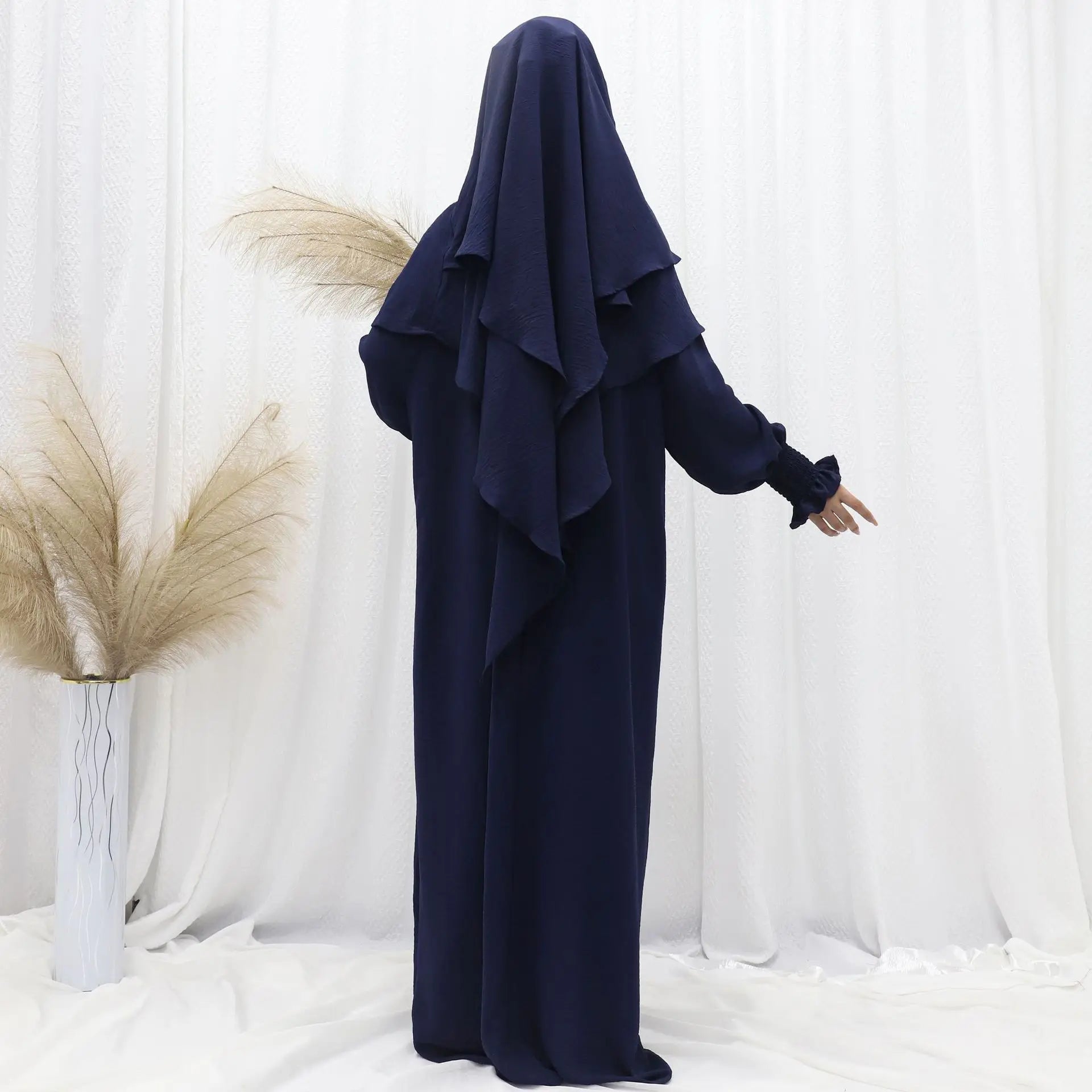 Ramadan Modest Muslim Women Dresses Headscarf Abaya .