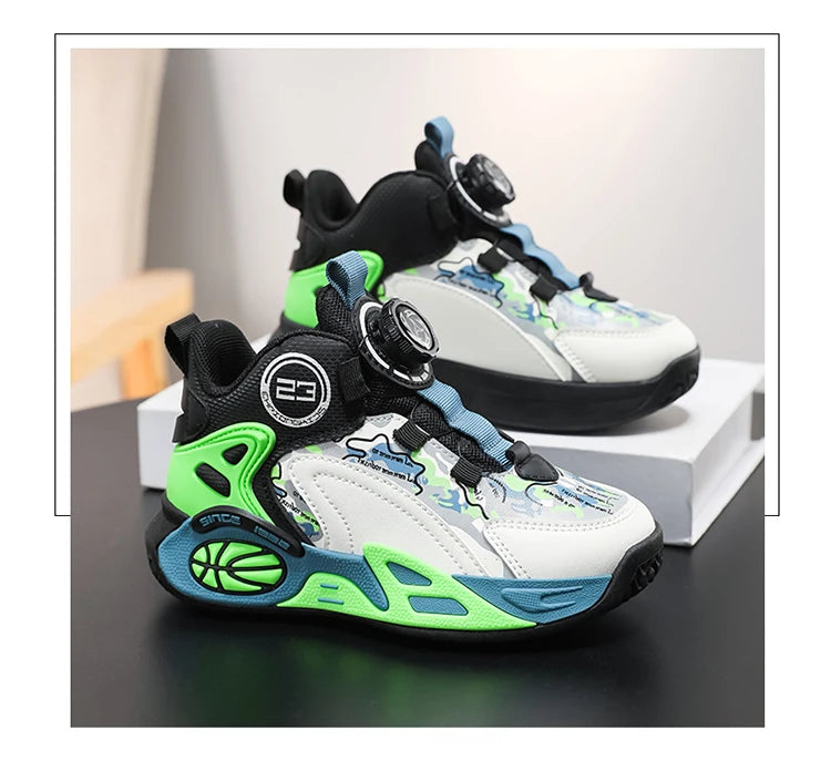 Kids Basketball Shoes Boys Girls Fashion Sneakers .