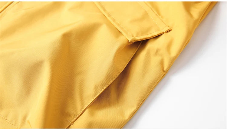 Men’s Hooded Outdoor Windbreaker Jacket Windproof Coats .