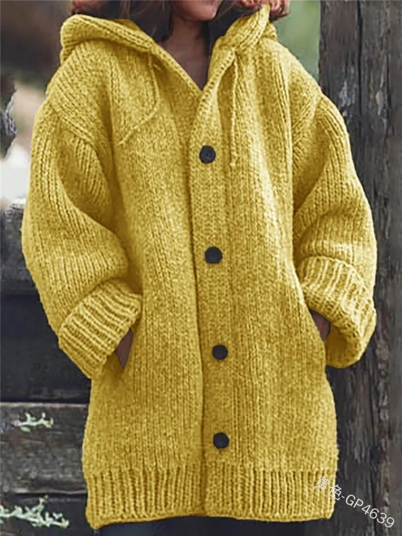 Fashion Warm Autumn Winter Sweater Long Sleeve Cardigans .