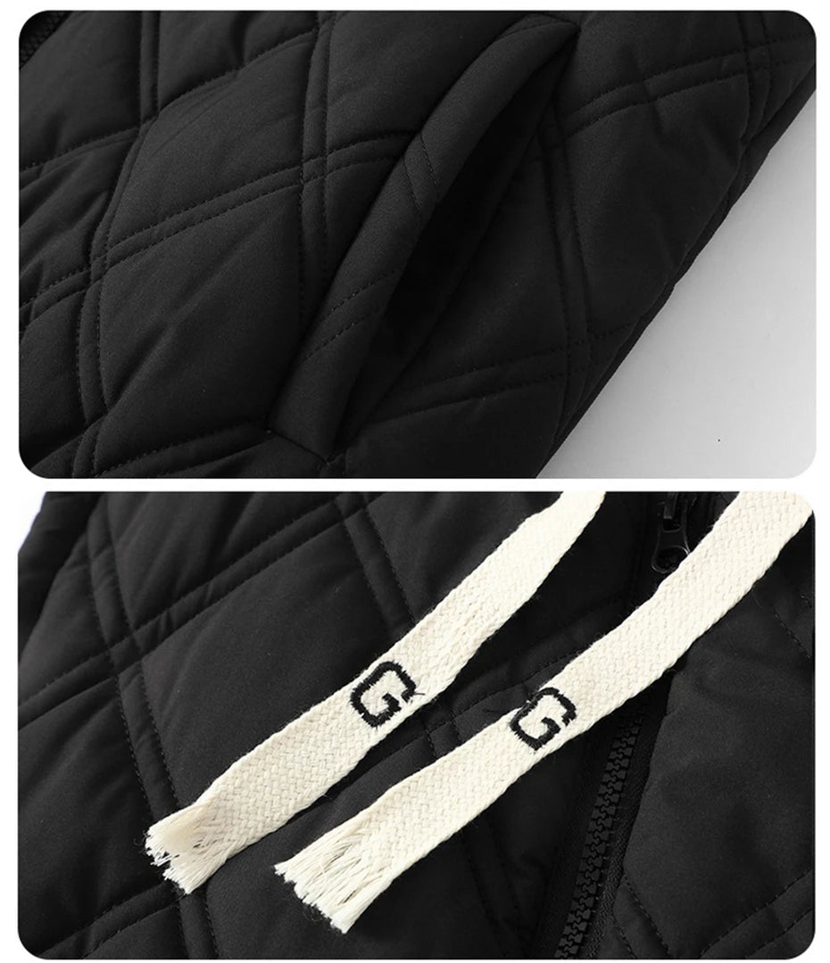 Vests Men Autumn Winter Thick Vest Sleeveless Jacket Male Fashion.