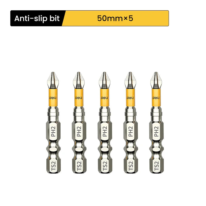 Non-slip PH2 Magnetic Batch Head Cross Screwdriver Hardness Drill Bit .