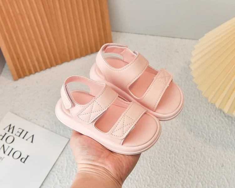 Kids Beach Shoes Casual Soild Color Boys Girls Sandals .