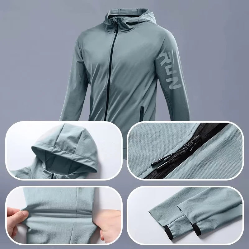 Men's Varying Weather Cycling Jacket,  Casual Outdoorwear for Athletes Training.