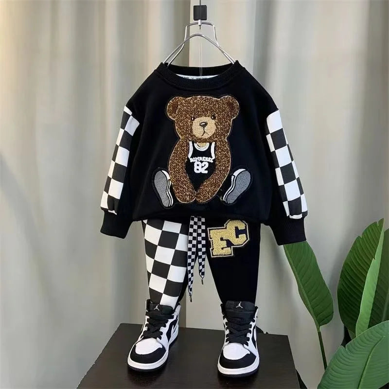 Boutique Spring Autumn Baby Boy Clothes 1 to 9 Years .