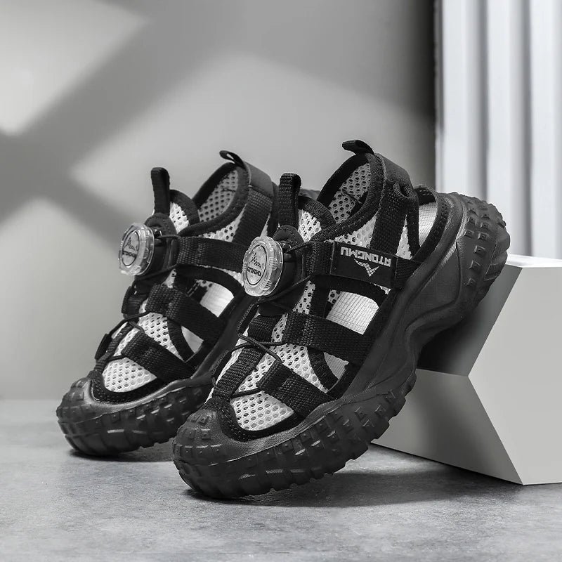 New Kids Sneakers Summer Hollow Refreshing Child Casual Shoes.