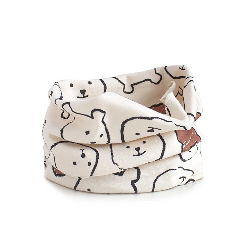 Winter Baby Warmer Neck Scarf For Kids Boys Girls.