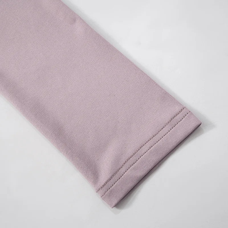 Shestyle Solid Women 2025 Fitness Bodycon Jumpsuit Zipper Fly Mock Neck Work Out Clothes Hipster Violet Sexy Stretchy Stylish