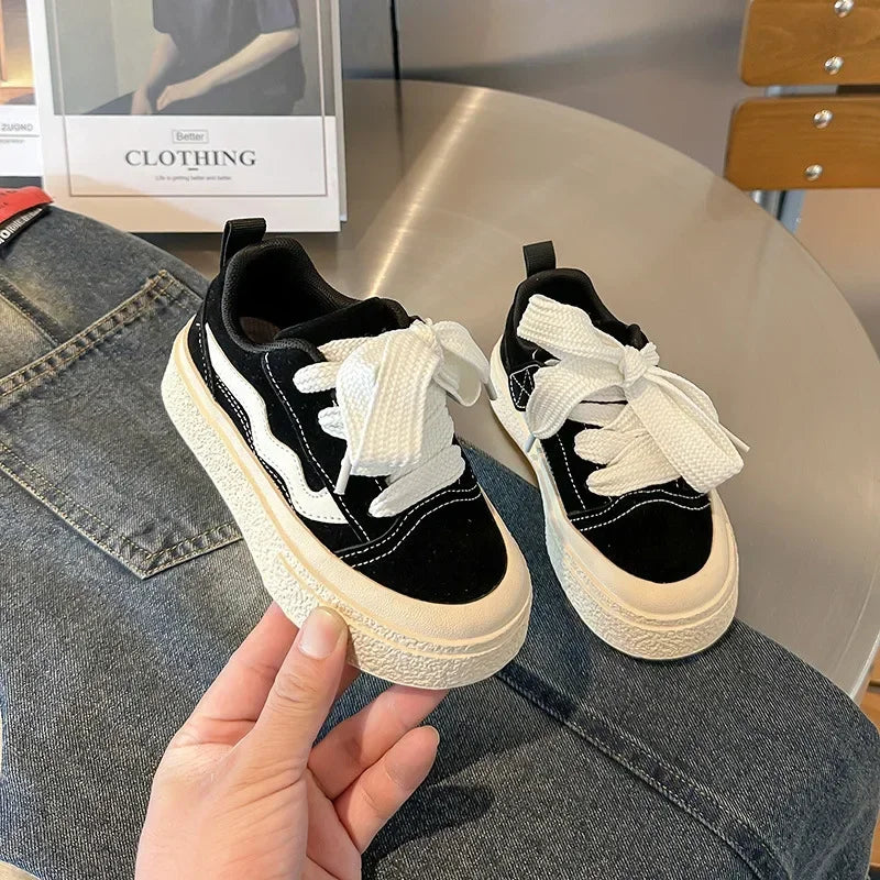 Kids Sneakers Fashion Round Toe Comfortable Fashion .