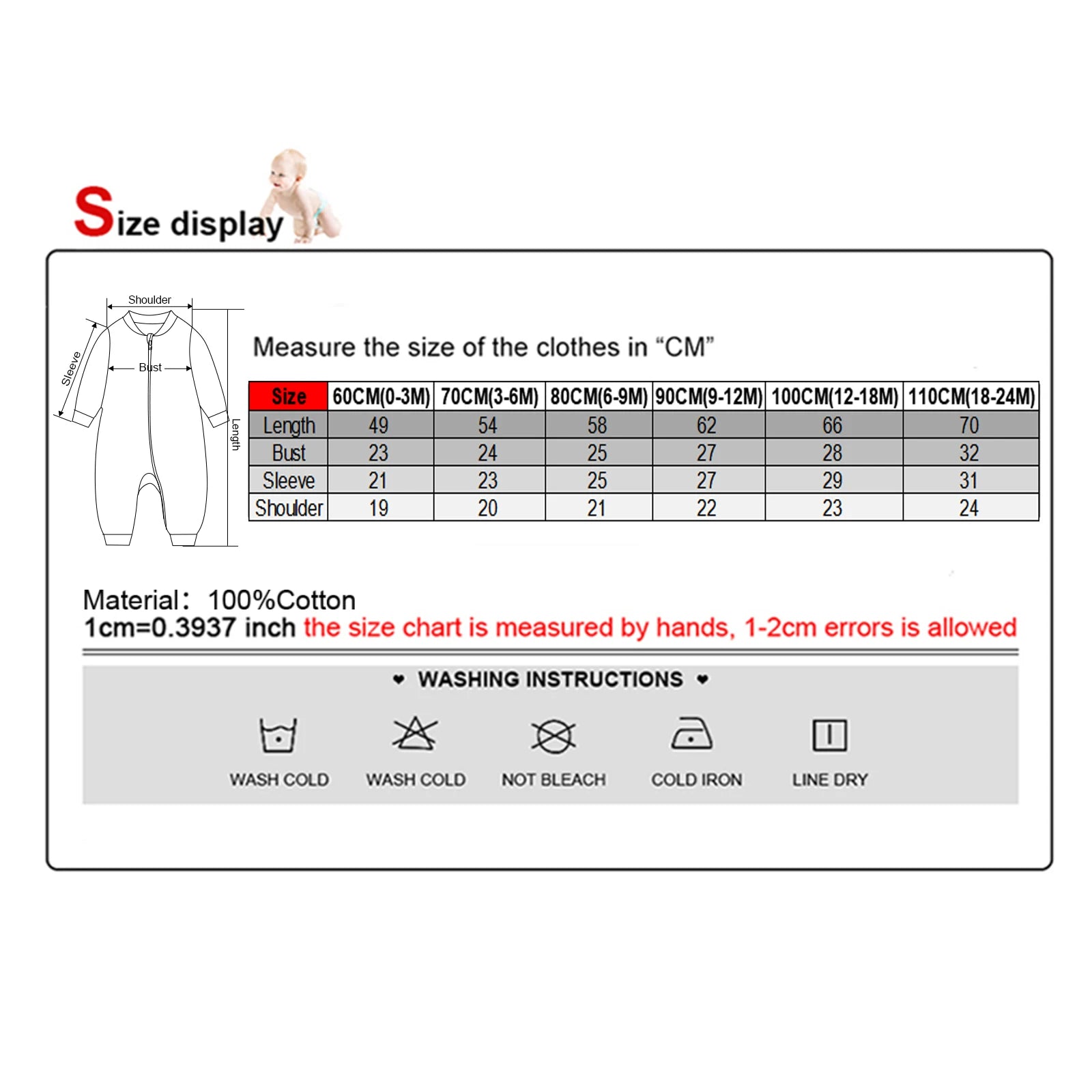 Kiddiezoom Fashion Cartoon  Orange Love 100%Cotton .