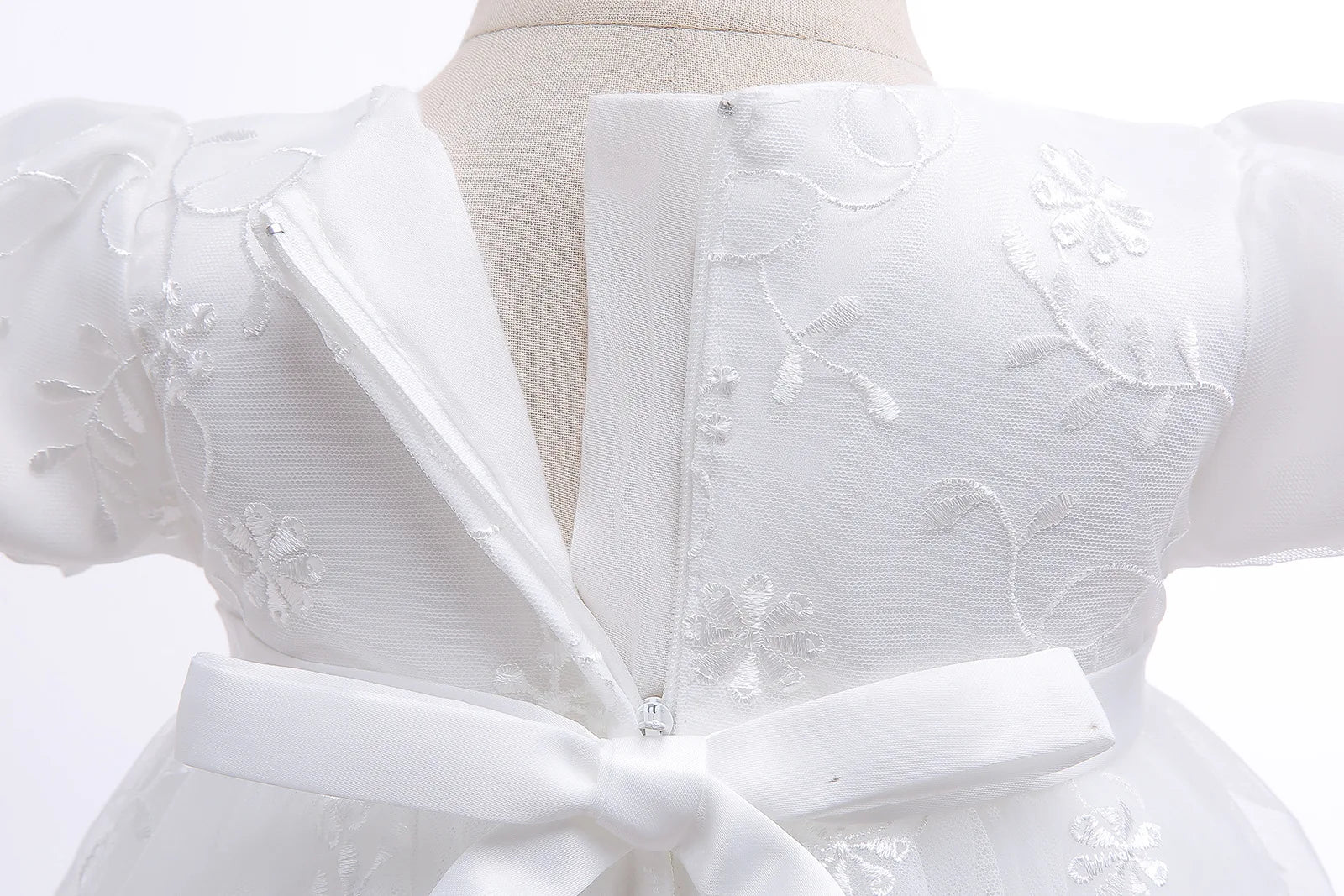 baby girl dresses embroidery pearl 1 year birthday dress wedding party christening baby girl clothes for 3-24 month