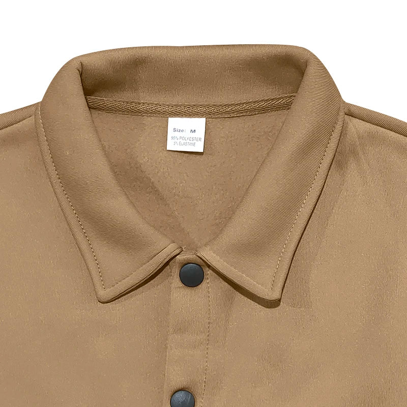 American heavy heavy men's overalls lined with outdoor sports pants.